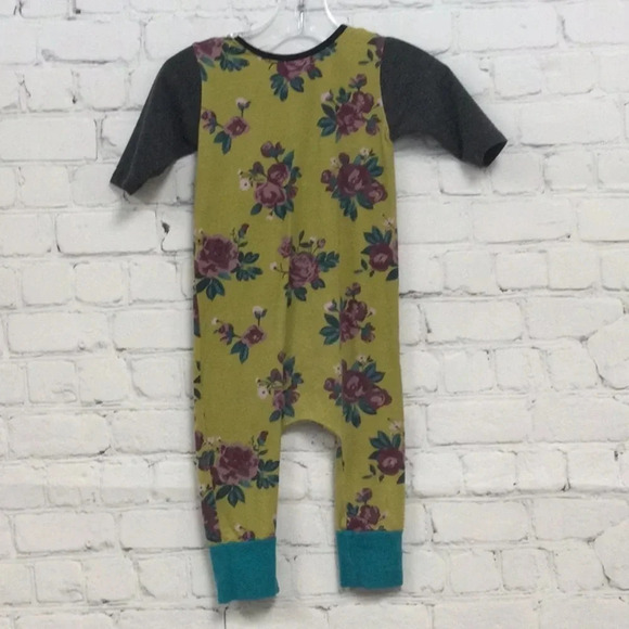 Rags Long Sleeve Rose Romper or Sleeper size 12-18M - Picture 6 of 6